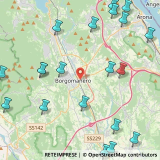 Mappa Via Goffredo Mameli, 28021 Borgomanero NO, Italia (6.3695)