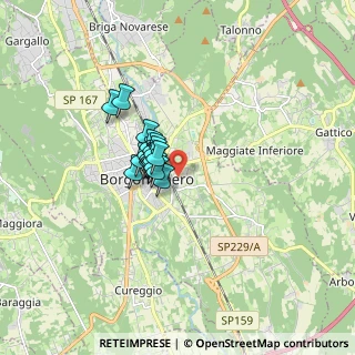 Mappa Via Goffredo Mameli, 28021 Borgomanero NO, Italia (0.94167)
