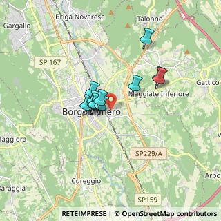 Mappa Via Goffredo Mameli, 28021 Borgomanero NO, Italia (1.17182)