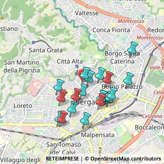Mappa Via Brigata Lupi, 24122 Bergamo BG, Italia (0.82211)