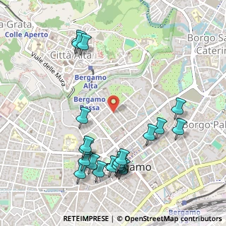 Mappa Via Locatelli, 24121 Bergamo BG, Italia (0.5915)