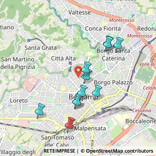 Mappa Viale Vittorio Emanuele II, 24121 Bergamo BG, Italia (0.90455)