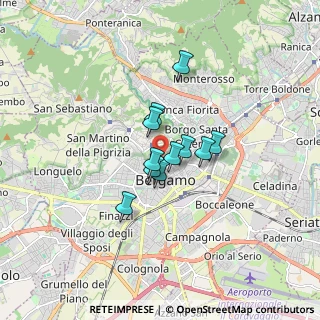 Mappa Viale Vittorio Emanuele II, 24121 Bergamo BG, Italia (1)
