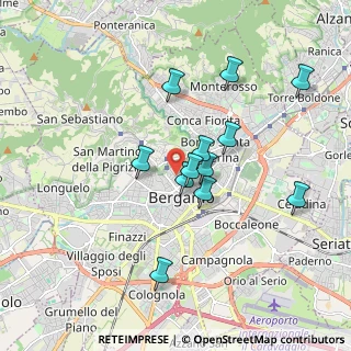 Mappa Via Locatelli, 24121 Bergamo BG, Italia (1.5725)