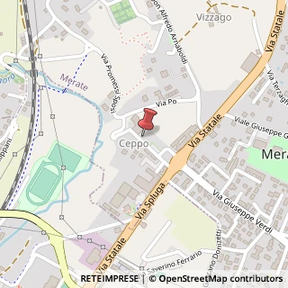Mappa Via Ceppo, 3, 23807 Merate, Lecco (Lombardia)
