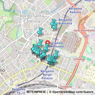 Mappa Via Vittore Ghislandi, 24125 Bergamo BG, Italia (0.342)