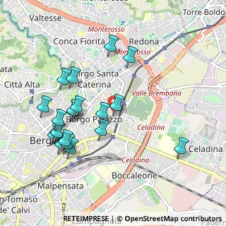 Mappa Via Vittore Ghislandi, 24125 Bergamo BG, Italia (1.01)