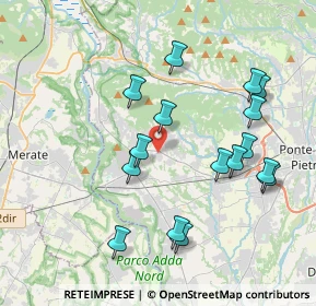 Mappa Via Don Angelo Pedrinelli, 24030 Carvico BG, Italia (3.9425)