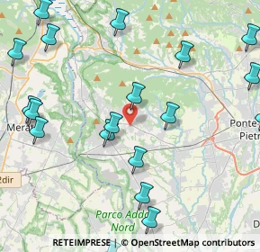 Mappa Via Don Angelo Pedrinelli, 24030 Carvico BG, Italia (5.581)