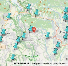 Mappa Via Don Angelo Pedrinelli, 24030 Carvico BG, Italia (6.1175)