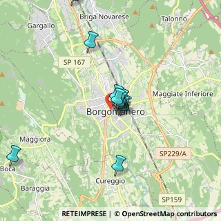 Mappa Via Scuole, 28021 Borgomanero NO, Italia (1.32583)