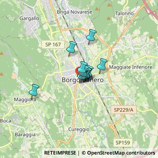 Mappa Via Scuole, 28021 Borgomanero NO, Italia (0.81182)