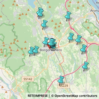 Mappa Via Scuole, 28021 Borgomanero NO, Italia (3.55875)