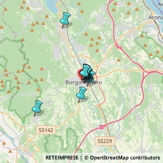 Mappa Via Scuole, 28021 Borgomanero NO, Italia (1.52182)