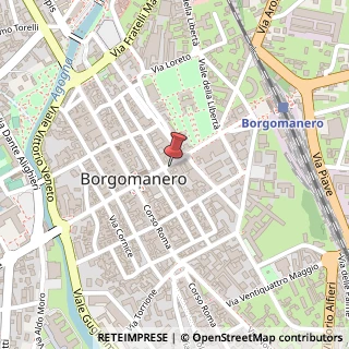 Mappa Corso C. B. Cavour, 48, 28021 Borgomanero, Novara (Piemonte)