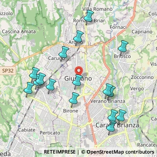 Mappa Via Umberto I, 20833 Giussano MB, Italia (2.3)