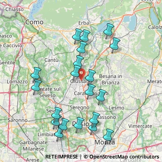 Mappa Via Umberto I, 20833 Giussano MB, Italia (8.5795)