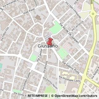 Mappa Piazza Roma, 9, 20833 Giussano, Monza e Brianza (Lombardia)