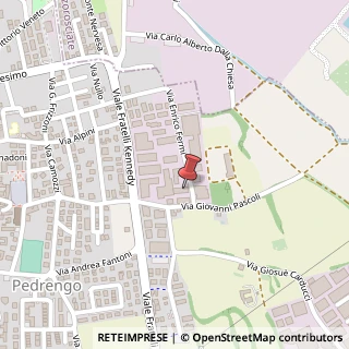 Mappa Via E. Fermi, 1A, 24066 Pedrengo, Bergamo (Lombardia)