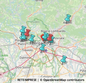 Mappa Via Ambrogio da Calepio, 24125 Bergamo BG, Italia (5.47333)