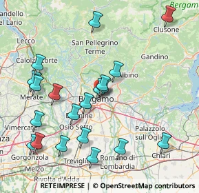Mappa Via Ambrogio da Calepio, 24125 Bergamo BG, Italia (17.191)