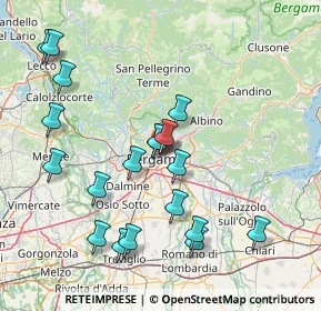 Mappa Via Ambrogio da Calepio, 24125 Bergamo BG, Italia (16.27053)