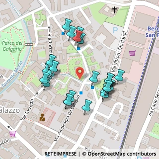 Mappa Via Ambrogio da Calepio, 24125 Bergamo BG, Italia (0.1)