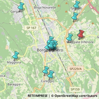Mappa Via Martiri della Libertà, 28021 Borgomanero NO, Italia (1.76375)