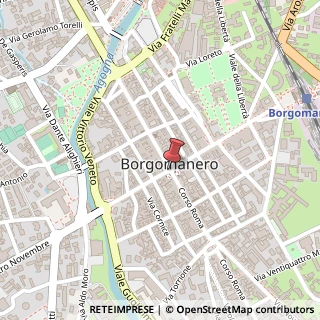 Mappa Piazza Martiri della Libertà, 26, 28021 Borgomanero, Novara (Piemonte)