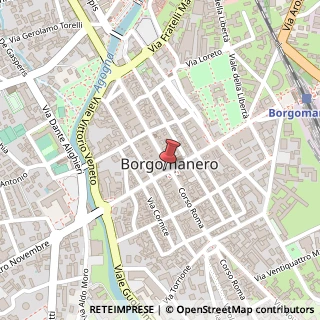 Mappa Piazza Martiri, 16/18, 28021 Borgomanero, Novara (Piemonte)