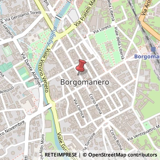 Mappa Corso Giuseppe Garibaldi, 17, 28021 Borgomanero, Novara (Piemonte)