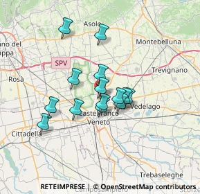 Mappa SS 667, 31039 Vallà TV, Italia (5.09643)
