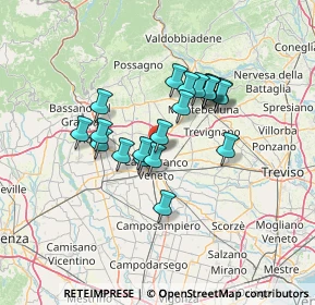 Mappa SS 667, 31039 Vallà TV, Italia (10.474)