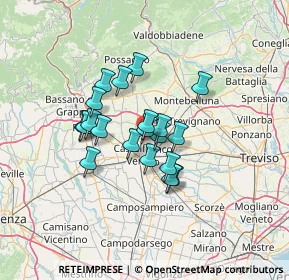 Mappa SS 667, 31039 Vallà TV, Italia (9.5245)