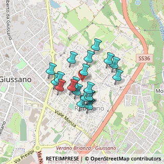 Mappa Via Kennedy, 20833 Giussano MB, Italia (0.311)