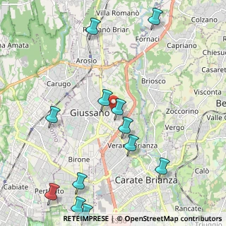 Mappa Via Kennedy, 20833 Giussano MB, Italia (2.6475)