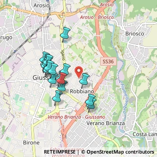 Mappa Via Kennedy, 20833 Giussano MB, Italia (0.8295)