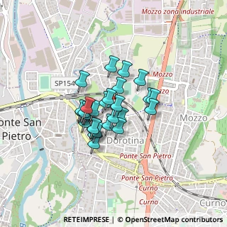 Mappa Via Silvio Pellico, 24030 Mozzo BG, Italia (0.26071)