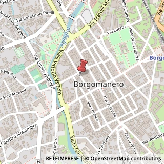 Mappa Via Brunelli Maioni, 44, 28021 Borgomanero, Novara (Piemonte)
