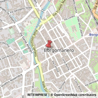 Mappa Via Stefano Molli, NR. 14-16, 28021 Borgomanero, Novara (Piemonte)