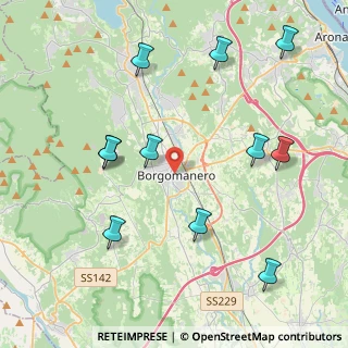 Mappa Via Stefano Molli, 28021 Borgomanero NO, Italia (4.65364)