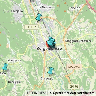 Mappa Via Stefano Molli, 28021 Borgomanero NO, Italia (1.29417)
