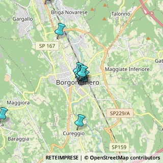 Mappa Via Antonio Gramsci, 28021 Borgomanero NO, Italia (1.33417)