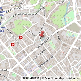 Mappa Via Pradello, 17, 24121 Bergamo, Bergamo (Lombardia)