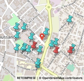 Mappa Via Francesco Baracca, 20833 Giussano MB, Italia (0.2455)