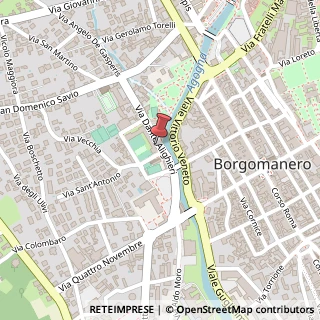 Mappa Viale Dante, 7/9, 28021 Borgomanero, Novara (Piemonte)