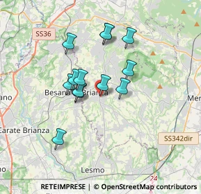 Mappa Piazza della Repubblica, 23880 Casatenovo LC, Italia (2.78)