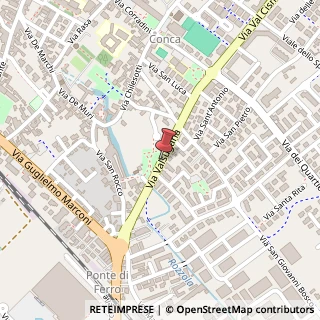 Mappa Via valsugana, 36016 Thiene, Vicenza (Veneto)