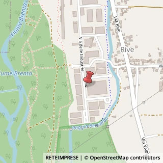 Mappa Via delle Industrie, 133, 36050 Cartigliano, Vicenza (Veneto)