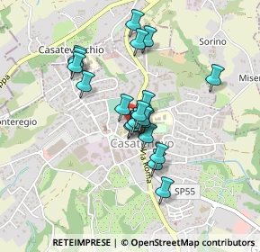 Mappa Via Giuseppe Garibaldi, 23880 Casatenovo LC, Italia (0.3385)